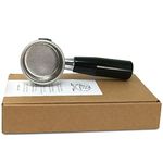 Bottomless Portafilter for La Pavoni Europiccola Professional Stradivari Lever Espresso Machine with 2 Cup Filter Basket Included