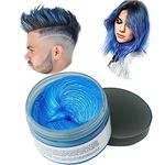 Hair Colour Wax One-time Temporary Modeling Natural Colour Hair Dye Wax,Natural Matte Hairstyle for party,Cosplay,Masquerade,Nightclub,Halloween