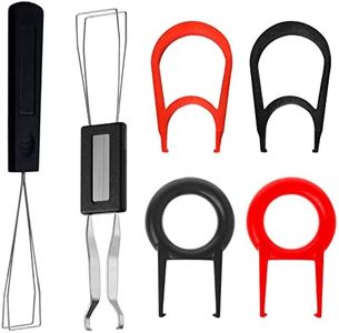 Helweet Extractor de Teclado, Extractor de Teclas, Teclado Extractor Herramienta, Extractor de Teclas para, Extractor de Teclado Universal para Varios Teclados, 6 Piezas