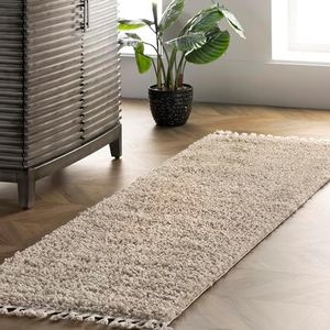 nuLOOM Tammara Bohemian Hand Braided Area Rug, 5' x 8' Oval, Multi