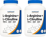 Nutricost L-Arginine L-Citrulline C