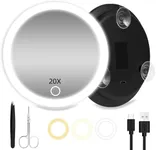 20X Magnifying Mirror with Light, L