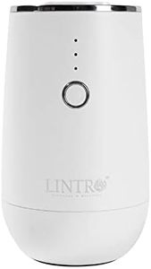 LINTRO - Waterless Portable Essential Oil Diffuser, Rechargeable USB Type-C, Aromatherapy 100% Pure Essential Oil Nebulising Diffuser For Car, Office, Bedroom