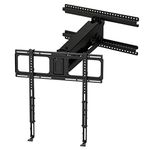 MantelMount MM340 Pull Down TV Mount Above Fireplace for 44"-80" TVs Over Mantel