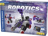 Thames & Kosmos | Robotics Smart Machines: Rovers & Vehicles | Kids 8+ | STEM Kit builds 8 Robots | Color Manual to help with assembly | Requires tablet or smartphone