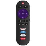 PerFascin Universal Replacement Remote Control fit for TCL Roku TV Remote with Netflix bs-All-Access Channel Shortcut Keys 40S321 50S421 43S421 43S525 50S525 55S525 65S525 50S423 55S423 55R625