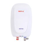 Hot-X Centro 3L 3KW Vertical Instant Water Heater (Geyser) | Faster Heating | Suitable for High Rise Buildings | 3 Levels of Safety |Convenient for Kitchen & Bathroom Applications