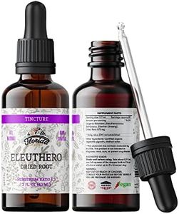 FLORIDA HERBS Eleuthero Tincture, Organic Eleuthero Extract (Siberian Ginseng, Eleutherococcus senticosus)