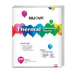 Nuova Premium Thermal Laminating Pouches, 9" x 11.5"/Letter Size/3 mil, 200 Pack (LP200H)