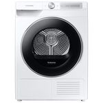 Samsung Series 6 DV90T6240LH/S1 with OptimalDry™, Freestanding Heat Pump Tumble Dryer, 9 kg, White, A+++ Rated