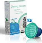 Nespresso Cleaning Pods - 10 Cleaning Capsules for Nespresso Original Machines. Cleaning Kit for Better Tasting Coffee!