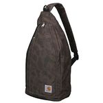 Carhartt Mono Sling Backpack, Unisex Crossbody Bag for Travel and Hiking, Duck Camo