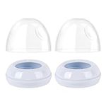 2-Pack Baby Bottle Rings and Caps f