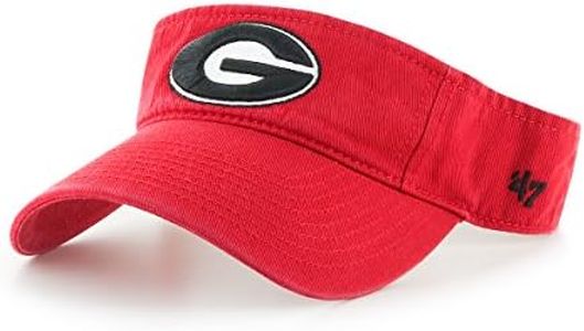 Georgia Bulldogs Adjustable Visor (Red)