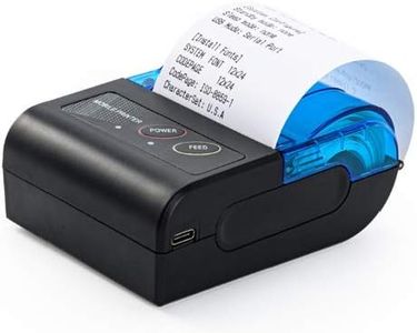 Niyama BT-II Wireless Bluetooth Thermal Mobile Receipt POS Printer 58 mm (2 inch) | Battery Backup + Chargeable | Android, Windows