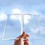 Acrylic Book Stand - Clear Open Book Display - Transparent Book Press - Multi-Purpose Holder for Recipe Cookbooks, Magazines, Documents & More