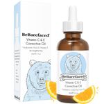 BeBarefaced | Vitamin C & E Face Oil | Facial Anti Ageing Serum | Plumps, Revives & Repairs | Skin Brightening Serum | Vegan Beauty Products | 30 ml