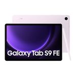 Samsung Galaxy Tab S9 FE, S Pen in-Box, 27.69 cm (10.9 inch) Display, RAM 8 GB, ROM 256 GB Expandable, WiFi+5G, IP68 Tablet, Lavender