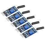 uxcell High Sensitive Vibration Switch Sensor Module SW-18010P Normally Open Alarm Sensor Module for Arduino 5pcs