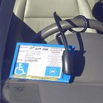 Blue Badge Protector (Single - just secures Badge)