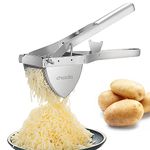 Potato Masher Choxila,[Good Grip] Potato Ricer Stainless Steel Professional Masher Kitchen Tool Fruit Press Baby Food Masher