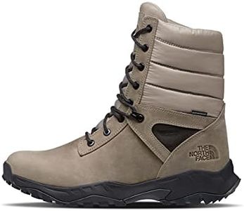 The North Face Men's ThermoBall Boot Zip-Up, Flax/TNF Black, 10