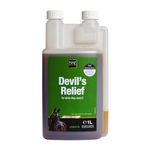 NAF Devil's Relief 1L – Herbal Joint Support for Horses – With Devil’s Claw, MSM & Natural Antioxidants – Aids Mobility – Ideal for Older or Active Horses