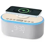 uscce Alarm Clock Bluetooth FM Radi