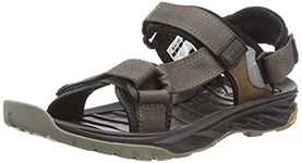 Hi-Tec Men's ULA RAFT Sport Sandal, Desert/Black, 9 UK