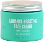 Lucy Bee Organic Radiance Boosting Face Cream, Hydrating Hyaluronic Acid, Evens Skin Tone, Moisturising Antioxidants Rich Sensitive Skin Suitable 55ml
