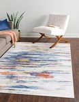 Lahome Abstract Washable Rugs, 3X5 