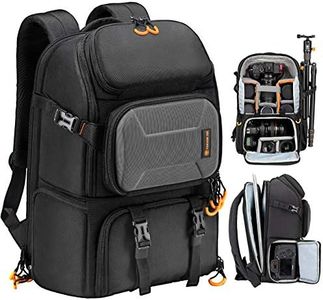 TARION Professional Camera Backpack Large - Camera Bag with 15.6" Laptop Compartment Waterproof Raincover Photography Hiking Travel DLSR Rucksack PBL