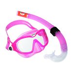 Aqua Lung Unisex's Mix Mask & Snorkel Combo, Pink/Clear, One Size