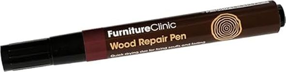 Furniture Clinic Wood Repair Pen (Mahogany) - Wood Scratch Repair - Quick Drying - Furniture Touch-Up Marker - for All Types of Wood