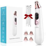 Blackhead Remover Pore Vacuum Cleaner: Black Heads Remover Tools - Pimple Sucker Facial Suction Acne Comedone Extractor - Face Care Vacuum Pore Cleanser for Women & Men - Electric Rechargeable