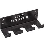 GYM MASTER Vertical Wall Mounted Olympic 2" Barbell Storage Hanging Rack