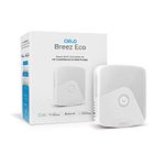 Cielo Breez Eco Smart AC Controller for Mini Split, Window, Portable ACS | WiFi, Alexa, Google, Siri Shortcuts, SmartThings, IFTTT, Free App, NO Subscriptions | Schedules, Geofencing, Comfy (White)