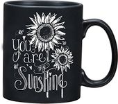 Primitives by Kathy 28884 Chalk Stoneware Coffee Mug, Sunshine