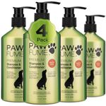 Pawfume Dog Shampoo and Conditioner – Hypoallergenic Dog Shampoo for Smelly Dogs – Best Dog Shampoos & Conditioners – Probiotic Pet Shampoo for Dogs – Best Dog Shampoo for Puppies (Show Dog, 4-Pack)