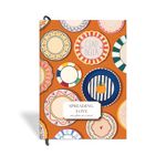 7mm Recipe Journal | One Plate at a Time | Make your own Recipe and Cook Book | Kitchen Essential | A5 Size | 4 Sticker sheets | Hardbound and Laminated |14.8 X 21 cms | Brown