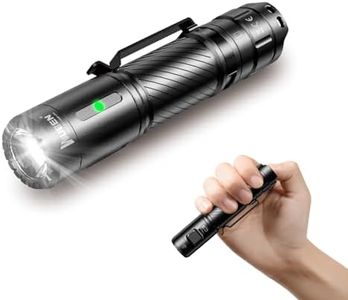 WUBEN C3 Flashlight 1200 High Lumens Rechargeable Flashlights 6 Modes Tactical Super Bright LED Flashlight, IP68 Pocket-Sized EDC Flash Light for Emergency, Rescue, Hunting, Inspection, Repair