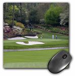 3dRose mp_48684_1 8 x 8 Augustas Amen Corner Golf Course - Where Dreams are Made and Lost Mouse Pad