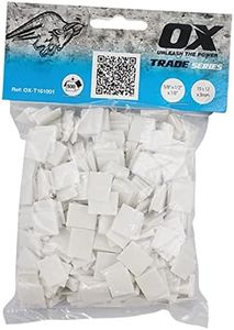 OX Tools OX-T161001 OX Trade Small White Wedges (Pack of 500)