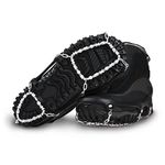 ICETrekkers Diamond Grip Traction Cleats (1 Pair), Large (Men's 9.5-12/Women's 10.5)