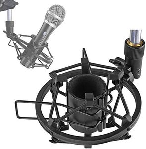 SUNMON ATR2100X-USB Mic Shock Mount Holder for Reduces Vibration and Noise, Suitable for Audio-Technica ATR2100X, ATR2100 USB Microphone