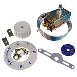 Place4parts Universal Fridge Refrigerator Larder Thermostat Kit VT9 for Fridges with Automatic Defrost