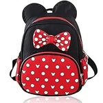 Cute Little Girls Backpack Waterproof Small Kids Backpacks Daypack Toddler Girl Travel Bag Baby Rucksack Children Mini Mouse Bakcpack