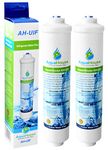 2X AquaHouse AH-UIF External Fridge Water Filter fits Samsung DA29-10105J & LG 5231JA2010B Fridge Freezers (Replaces external filters only)