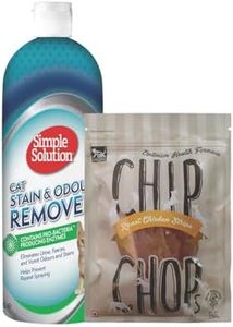 Simple Solution: - Puppy & Dog Stain & Odor Remover | Eliminates Your Pets Urine Odor and Stains, Discourages Territory Marking Behavior | Can be Used on Any Surface 1000 ml