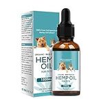 The PawStore 100% Natural Organic Hemp Oil for Pet Dogs and Cats Anxiety